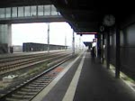 Hier kommt der ICE aus Köln auf der Fernstrecke Rhein/Main am Bahnhof Limburg Süd, ich könnte leider nicht erkennen welches Endziel dieser Zug ansteuert.