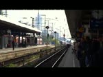 Ein ICE 3 mit offener Schnauze fhrt als ICE 724 von Mnchen Hbf nach Kln Hbf in den Nrnberger Hauptbahnhof auf Gleis 6 ein. (08.05.2010)