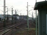 Doppeltraktion ICE3 durchfhrt Langenfled(Rheinland) in Richtung Dsseldorf.