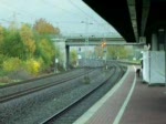 Doppeltraktion ICE3 (Br 403) als ICE Mnchen Hbf - Dortmund Hbf in Leverkusen-Rheindorf mit 200km/h.