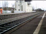 ICE3 Doppeltraktion durchfhrt Mllheim(Baden) in Richtung Freiburg.