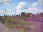 Der ICE 3 403 059  Leverkusen  war am 22.08.09 zu Gast in Norddeutschland: Als ICE 2800 brachte er seine Fahrgste anstatt des ICE 692 nach Berlin Ostbahnhof. Hier zu sehen in Braunschweig-Timmerlah.