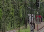 ICE 3 bei der Durchfahrt in Saarbrücken-Ost auf den Weg nach Paris den 30.06.2015