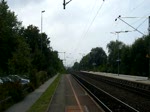 ICE 1608 nach Berlin Gesundbrunnen ist pnktlich unterwegs zum nchsten Halt in Lichtenfels und durchfhrt hier Bad Staffelstein.