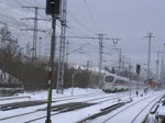 Ein ICE-T im Schnee.