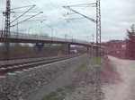 Ein ICE-T der BR 411 fhrt am 10.04.10 aus Richtung Saalfeld kommend durch Gschwitz(Saale).