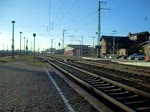 ICE 3 411 003 machte in Stendal Kopf und fuhr wenig spter in Richtung Uelzen.