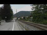 ICE der Baureihe 411 nach Berlin, kurz nach der Ausfahrt in Seefeld in Tirol.