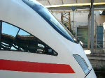 Pnktlich verlsst ICE 1505 am 13.06.2009 im Doppelpack den Hbf Naumburg (Saale) auf Gleis 2, um nach Mnchen Hbf zu fahren.