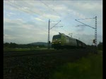 ...das Highlight des Tages. 152 005  CLAAS  zog am 28.5.10 einen gemischten Güterzug in richtung Saalfeld und noch ICE 1615 mit den ICE´s  Oschatz und Sonneberg  nach München.