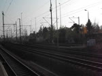 ICE  Hansestadt Greifswald  fährt zur Reinigung unweit des Bahnhofs Dresden -  Reick.