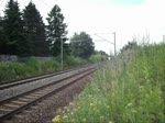 Der ICE  Salzburg  fuhr am 15.7.10 als ICE 1545 nach Dresden in Richtung Leipzig Hbf.
