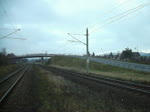 ICE 1206 von Erlangen nach Berlin, durchfuhr am 20.11.10 Stockheim(Oberfr) Richtung Pressig.