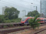 Talent der Euregiobahn, Br 425 und S-Bahn mit Br 143 in Kln-Messe/Deutz.