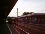 Stuttgart-Bad Cannstatt: Einfahrt einer 425 Doppeltraktion als RB nach Ulm am 5. Juli 2008.