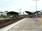 Einfahrt einer ET 425 Doppeltraktion in des Heidelberger HBF.