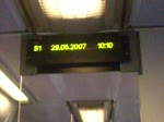 Haltestellenansage in einem ET425 als S1 von Homburg(Saar) Hbf nach Osterburken.