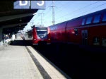 Ausfahrt von 426 009 als RB nach Schaffhausen aus Singen(Htw). Aufgenommen am 08.02.08
