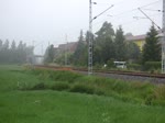 Am Morgen des 12.06.2020 fährt der Elektrotriebzug 1440 331 [NVR-Nummer: 94 80 1440 331-5 D-BOBY / 94 80 1441 831-3 D-BOBY / 94 80 1440 831-4 D-BOBY] als RB45 nach Elsterwerda durch Gärtitz.