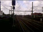 Ein Thalys PBKA-Triebzug fhrt duch Kln-Ehrenfeld in Richtung Kln Hbf am 29.03.08