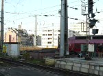 Thalys Triebzug 4322 verlsst in gemchlichem Tempo den Bahnhof von Kln in Richtung Aachen am 08.11.2008