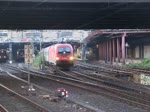 EN490/D60490 von Wien Westbahnhof/Nrnberg nach Hamburg-Altona bei der Ausfahrt im Hamburger Hbf,kurz danach fuhr CNL 1286 von Mnchen Ost nach Hamburg-Altona raus.22.10.2011