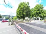 Deutschland, Rheinland-Pfalz, Bingen, DB 101 021 4 mit IC in Richtung Mainz am 16.07.2014 um 12.52