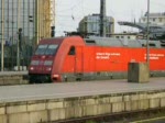 Ausfahrt des IC 2115 Stralsund - Stuttgart Hbf mit Br 101 aus Kln Hbf.