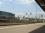 Einfahrt des IC 2391 aus Frankfurt zur weiterfahrt nach Salzburg Hbf im Stuttgarter Hbf. Aufgenommen am 12.06.07
Man beachte die Schnauze des Steuerwagen  Black nose IC 