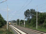 In dem 850-Seelen-Dorf Plaaz (bei Rostock) hlt der Inter Connex auf dem Weg von Rostock nach Leipzig.