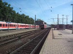 Um 10:04 Uhr fhrt 101 007-03 mit ihrem IC 2186 aus Singen (Htw) aus.