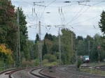 Die belgische 2827 (E-186) mit Kesselwagen am Haken,ist in Fahrtrichtung Aachen 
unterwegs bei Eschweiler (Kr.Aachen). Die Aufnahme ist vom Oktober 2012.