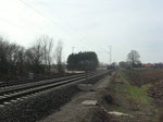 Am 24.03.2010 fuhr 482-032-0 mit Kesselzug zwischen Dlmen und Mnster.