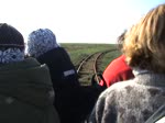 Lore-Fahrt auf der Hallig Oland (Nordfriesland).

Aufnahmedatum: 22. September 2008.