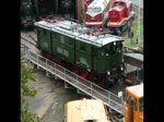 E 77.10 gefilmt zum Dresdner Dampfloktreffen 2016 mit Sonderzug von Freital-Potschappel nach Dresden im Plauenschen Grund