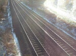 RE von Hannover Hbf nach Bremen Hbf kurz hinter Bahnhof Neustadt am Rbenberge, gefilmt am 2. Januar 2008 von einer Brcke parallel zur B6.