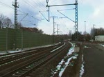 IC Steuerwagen fhrt am 09.Mrz 2010 in Lehrte durch.