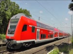 RE 6 mit 146 006 von Minden auf der Fahrt nach Düsseldorf hält am 9.