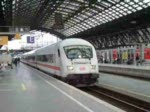 Ausfahrt des IC 1819 K�ln Hbf - Stuttgart Hbf mit Br 101 aus K�ln Hbf.