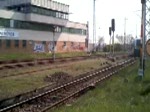 InterConnex bei der Einfahrt in den Bahnhof Warnemnde
