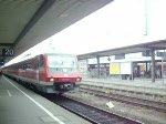 Regionalexpress nach Schwandorf, bzw.