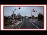 Dieser Bahnübergang mit neuer Schrankenanlage in Torgelow Ueckermünder Str. wurde kurz vor den Weihnachtsfeiertagen für den Strassenverkehr freigegeben. - 24.12.2016 	
