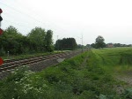 ein Triebwagen  425... Haard-Bahn  von Essen Richtung Mnster, am 19.05.09