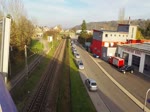 Deutschland, Rheinland-Pfalz, ein zweiteiliger ET DB 442 xxx auf dem Weg von Trier nach Wincheringen bei Konz Mitte.