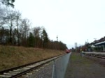 RE nach Neustadt durchfhrt die S-Bahnstation Wrth Badepark