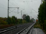 Eine RB nach Bamberg erreicht Bad Staffelstein auf Gleis 2. (14.09.2009)