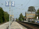 Eine RB nach Neumarkt (Oberpfalz) über Nürnberg Hbf erreicht Bad Staffelstein. (28.09.2009)