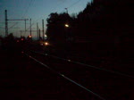 Nach der Ankunft als RB aus Nrnberg fhrt eine N-Wagen Ganitur+143 aufs Abstellgleis in Kronach.