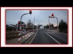 Dieser Bahnübergang mit neuer Schrankenanlage in Torgelow Ueckermünder Str. wurde kurz vor den Weihnachtsfeiertagen für den Strassenverkehr freigegeben. - 24.12.2016 	
