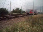 RE33176 Tessin nach Wismar bei Ausfahrt im Rostocker Hbf.(15.08.08)
